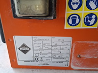 Tegelzaag - 400mm - 230v rubi, nd-200, bouwjaar 2014 - afbeelding 2 van  5