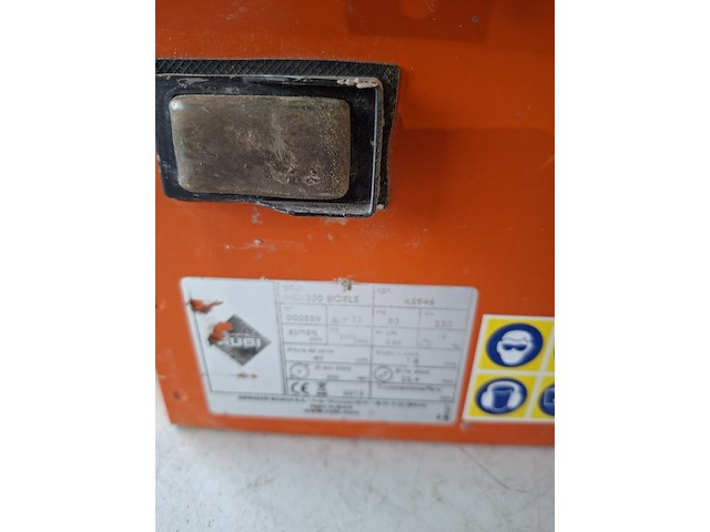 Tegelzaag - 400mm - 230v rubi, nd-200, bouwjaar 2014 - afbeelding 5 van  5