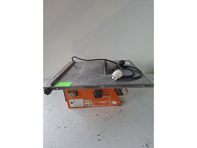 Tegelzaag - 400mm - 230v rubi, nd-200, bouwjaar 2016 - afbeelding 4 van  5