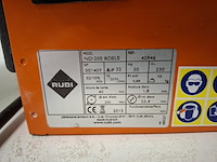 Tegelzaag - 400mm - 230v rubi, nd-200, bouwjaar 2016 - afbeelding 2 van  6