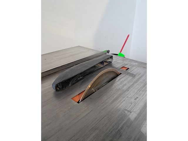 Tegelzaag - 400mm - 230v rubi, nd-200, bouwjaar 2017 - afbeelding 5 van  9