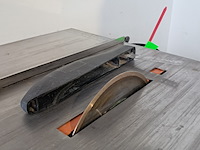 Tegelzaag - 400mm - 230v rubi, nd-200, bouwjaar 2017 - afbeelding 5 van  9