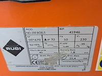 Tegelzaag - 400mm - 230v rubi, nd-200, bouwjaar 2017 - afbeelding 6 van  9