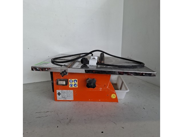 Tegelzaag - 400mm - 230v rubi, nd-200, bouwjaar 2018 - afbeelding 1 van  6