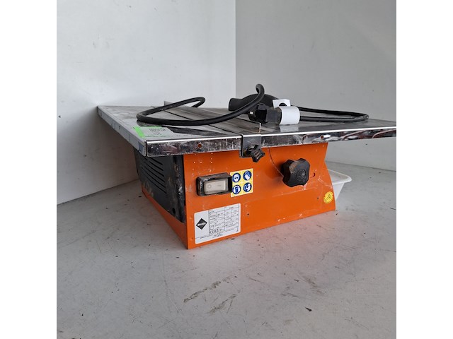 Tegelzaag - 400mm - 230v rubi, nd-200, bouwjaar 2018 - afbeelding 2 van  6