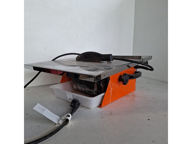 Tegelzaag - 400mm - 230v rubi, nd-200, bouwjaar 2018 - afbeelding 5 van  6
