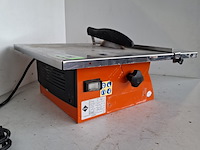 Tegelzaag - 400mm - 230v rubi, nd-200, bouwjaar 2018 - afbeelding 2 van  6