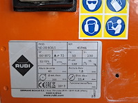 Tegelzaag - 400mm - 230v rubi, nd-200, bouwjaar 2018 - afbeelding 3 van  6