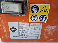 Tegelzaag - 400mm - 230v rubi, nd-200, bouwjaar 2019 - afbeelding 2 van  5