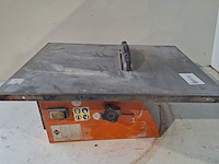 Tegelzaag 400mm 230v rubi, nd-200, bouwjaar 2016 - afbeelding 4 van  5