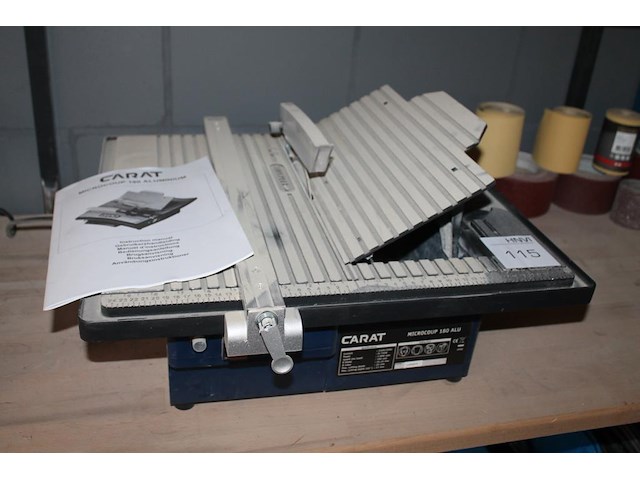 Tegelzaag carat microcoup 180 alu. - afbeelding 1 van  2