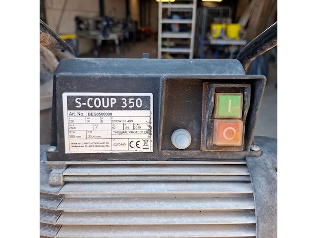 Tegelzaag carat, s-coup 350, bouwjaar 2019 - afbeelding 10 van  12