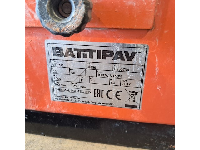 Tegelzaagmachine - 900mm - 230v, battipav, vip 290, 2017 - afbeelding 7 van  11
