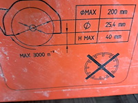 Tegelzaagmachine - 900mm - 230v battipav, vip 290, bouwjaar 2018 - afbeelding 6 van  18