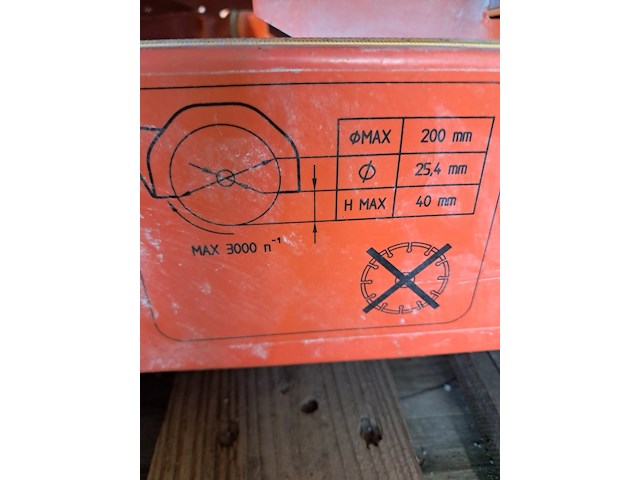 Tegelzaagmachine - 900mm - 230v battipav, vip 290, bouwjaar 2018 - afbeelding 14 van  18