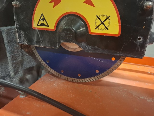 Tegelzaagmachine - 900mm - 230v battipav, vip 290, bouwjaar 2019 - afbeelding 7 van  7