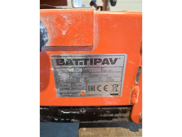 Tegelzaagmachine - 900mm - 230v battipav, vip 290, bouwjaar 2019 - afbeelding 4 van  9