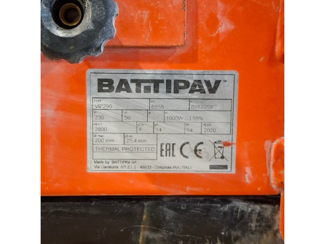 Tegelzaagmachine - 900mm - 230v battipav, vip 290, bouwjaar 2019 - afbeelding 9 van  11