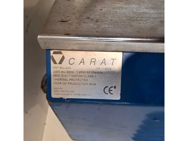 Tegelzaagmachine, carat, microcoup 230, 2004 - afbeelding 6 van  6