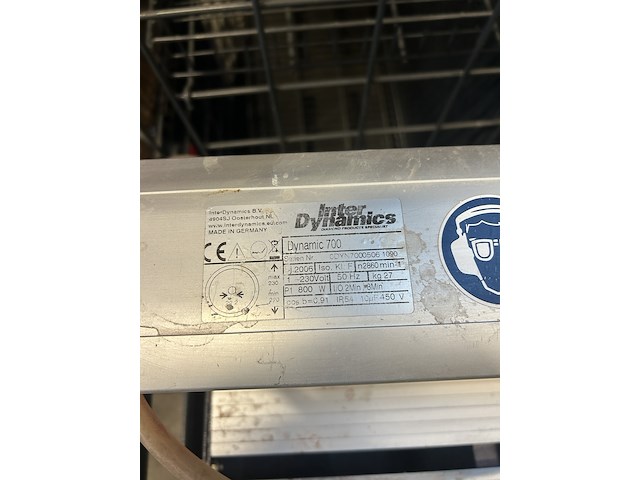 Tegelzaagmachine inter dynamics, dynamic 700 - afbeelding 4 van  6