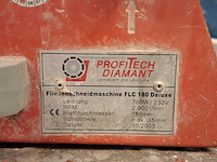 Tegelzaagmachine profitech, flc 180, bouwjaar 2003 - afbeelding 5 van  5