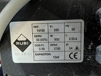 Tegelzaagmachine rubi, du-200 evo 650, bouwjaar 2023 - afbeelding 8 van  8