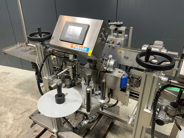 Tehabo trb2000/110 dubbele print- en etiketteermachine (c) - afbeelding 9 van  9