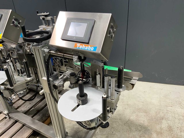Tehabo trb2000/110 dubbele print- en etiketteermachine (c) - afbeelding 7 van  9