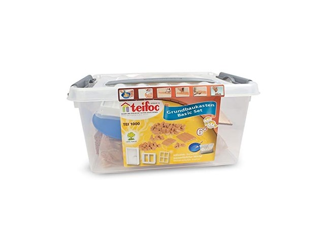 Teifoc constructiespeelgoed basis set meer dan 100 onderdelen - afbeelding 1 van  3