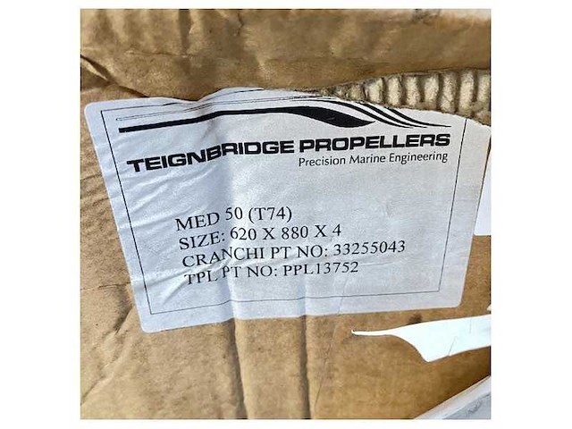Teignbridge 4-blade nibral propeller 620 x 880 l - 33255043 - afbeelding 4 van  4