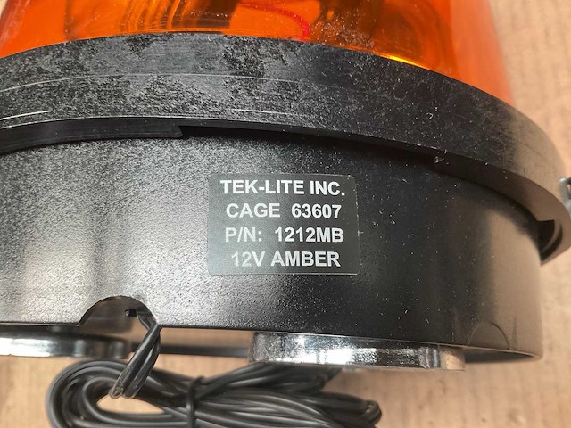 Tek-lite zwaailamp met magneetvoet - afbeelding 4 van  4