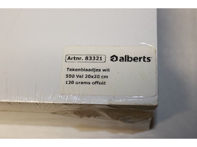 Tekenblaadjes 500 stuks in ds 13 loc o13 - afbeelding 6 van  7