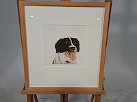 Tekening, anja van den berg, linda 2 ja uit terschelling 16/20 1979 - 2006 e.d. - afbeelding 1 van  7