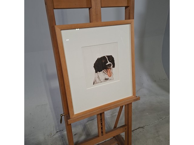 Tekening, anja van den berg, linda 2 ja uit terschelling 16/20 1979 - 2006 e.d. - afbeelding 2 van  7