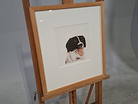 Tekening, anja van den berg, linda 2 ja uit terschelling 16/20 1979 - 2006 e.d. - afbeelding 2 van  7