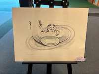 Tekening “anton reuvers- het ei van ko enschede”