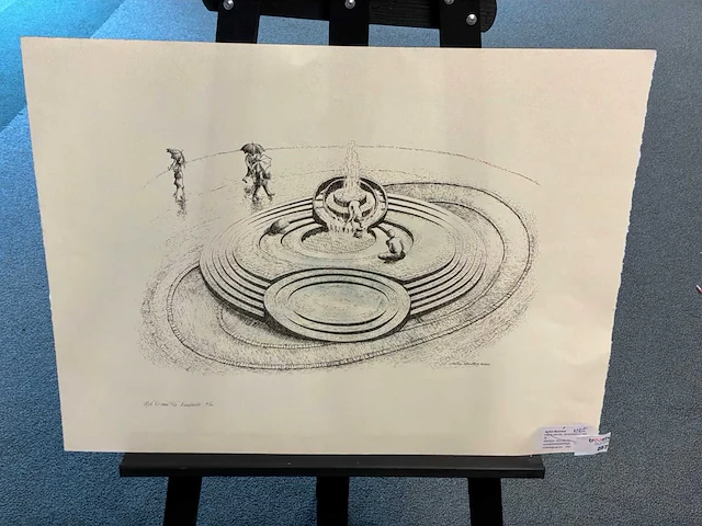 Tekening “anton reuvers- het ei van ko enschede” - afbeelding 2 van  5