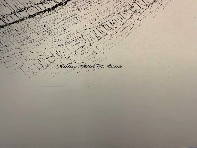Tekening “anton reuvers- het ei van ko enschede” - afbeelding 4 van  5