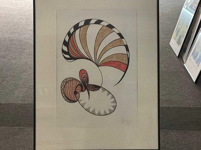 Tekening “claude valery” - afbeelding 2 van  8