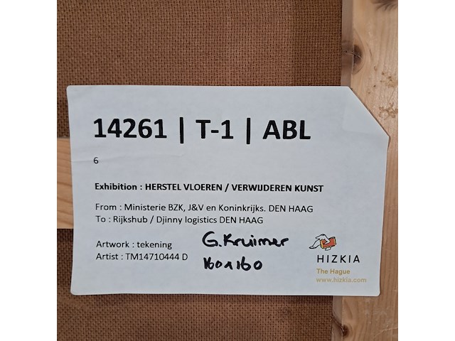 Tekening, g. kruimer - afbeelding 6 van  7