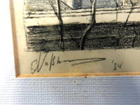 Tekening. gesigneerd - afbeelding 4 van  5