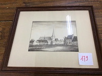 Tekening getekend b:37 h:31 - afbeelding 1 van  3