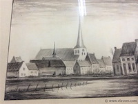 Tekening getekend b:37 h:31 - afbeelding 2 van  3