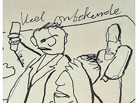Tekening herman brood ‘wel onbekende’ - afbeelding 1 van  5