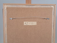 Tekening, h.g. wiersma, landschap, 1964 - afbeelding 5 van  6