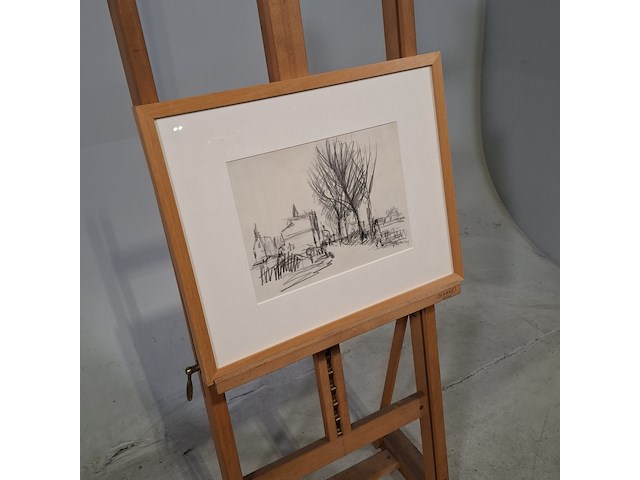 Tekening in lijst, a. fritschky - afbeelding 2 van  7