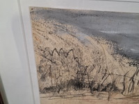 Tekening in lijst, gerbrand volger, diana, 1993 - afbeelding 4 van  7