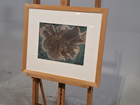 Tekening in lijst, jenny das, komeet, 1977 - afbeelding 3 van  8