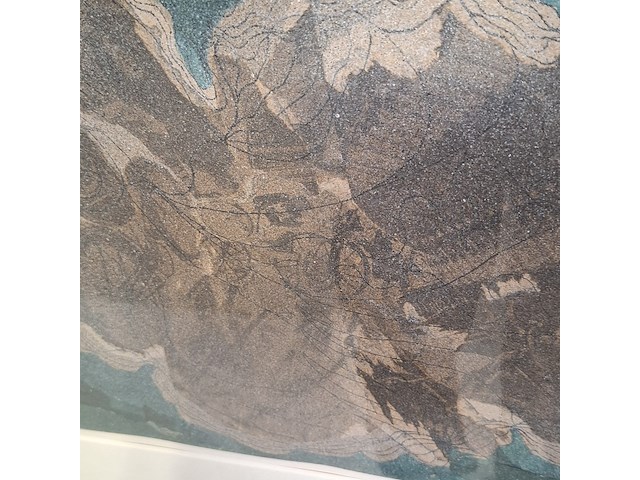 Tekening in lijst, jenny das, komeet, 1977 - afbeelding 4 van  8