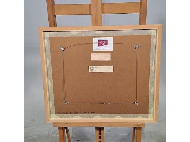 Tekening in lijst, jenny das, komeet, 1977 - afbeelding 7 van  8